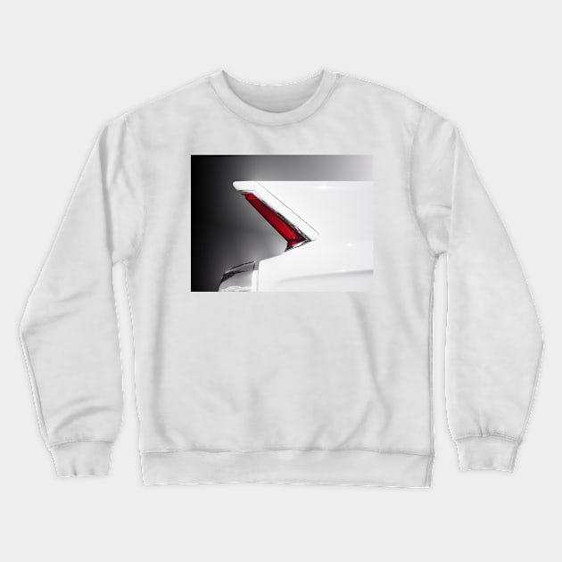 American classic car Deville 1962 tail fin abstract Crewneck Sweatshirt by Beate Gube